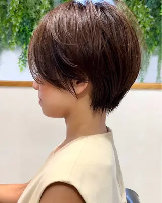 ショート LucksiMie 銀座店所属・【韓国 レイヤー 髪質改善✨】かずのヘアスタイル