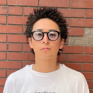 ショート パーマ メンズ 【柏メンズパーマ職人 】店長　KAZUMAのヘアスタイル