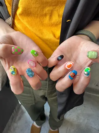 ネイル 長堀橋 ネイルEMIのネイルデザイン