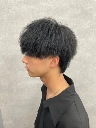 メンズ パーマ ⚡️札幌メンズ特化 ⚡️パーマの達人⚡️のヘアスタイル