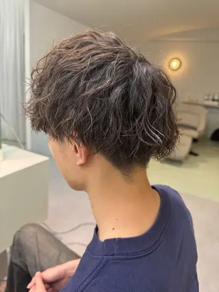 パーマ メンズ DEEokazaki urasawaのヘアスタイル