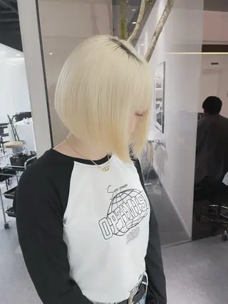 ショート 韓国顔まわり/前髪 /レイヤー/いつきのヘアスタイル