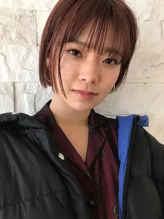 ショート カラー suvvy hairsalonのヘアスタイル