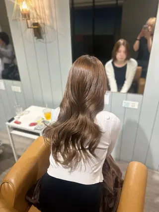 ロング カラー 髪質改善/韓国ヘア /natsuki🧸のヘアスタイル