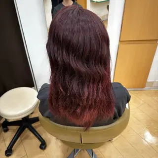 ロング カラー メンズ 🧸🐾佐々木 優🐾🧸のヘアスタイル