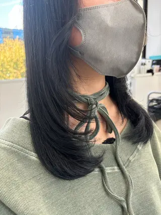 カラー Wカラー/暖色/べ ージュりく©︎🐝のヘアスタイル