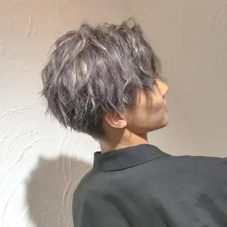 メンズ カラー パーマ beauty: beast 大町店のヘアスタイル