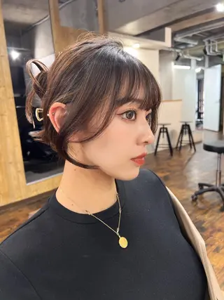 セミロング foi. フォワ所属・🇰🇷韓国トレンド ヘア🇰🇷高田のヘアスタイル