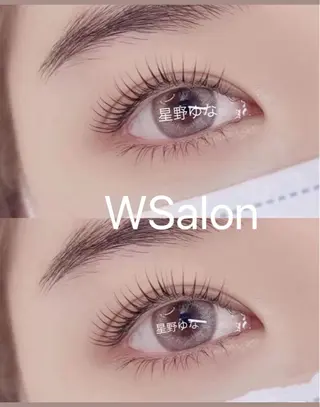 マツエク・マツパ W salon アイラッシュのマツエク・マツパデザイン