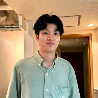 メンズ スパイキーショート 大人パーマ 丸山のヘアスタイル