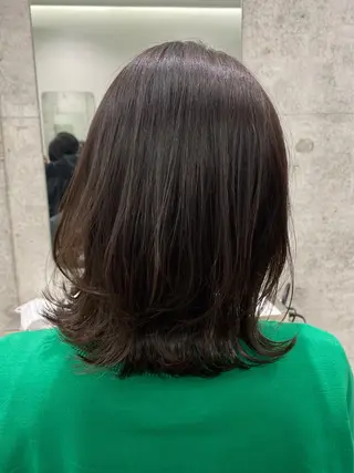 ショート カラー パーソナルカラー 藤本夢のヘアスタイル