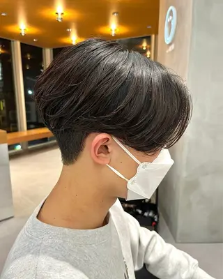 メンズ 似合わせカット/ ハイトーン/aoiのヘアスタイル