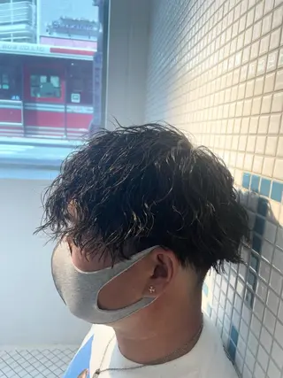 ショート カラー パーマ メンズ 🔥メンズヘア🔥 セヤシュウヘイのヘアスタイル