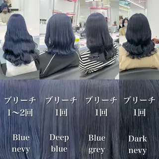 セミロング カラー お客様満足No.1 🌈Neneのヘアスタイル