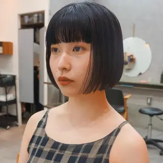 ミディアム ダウンパーマ 【sity.ザイク】のヘアスタイル