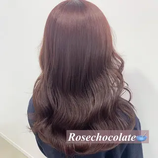 セミロング カラー ヘアアレンジ レイヤー×グレージュ /ピンク🩷mioのヘアスタイル