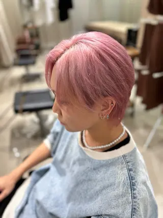 カラー メンズカットモデル 募集中 古内嵐史のヘアスタイル