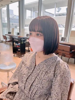 ミディアム 赤羽今日子/レイヤー /盛れる顔まわりのヘアスタイル