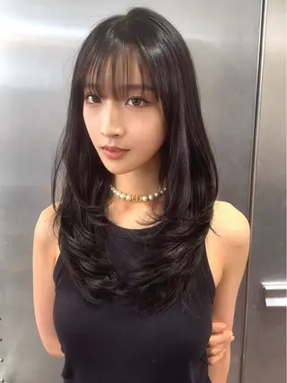 ロング 表参道/レイヤー/ ABU🐦‍🔥のヘアスタイル