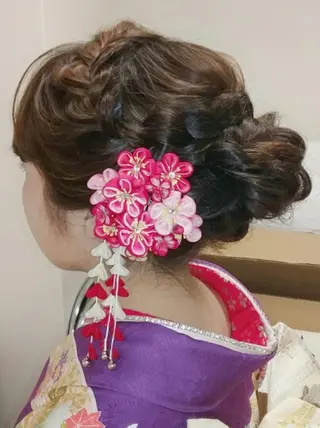 ヘアアレンジ vi viのヘアスタイル