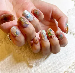 ネイル revia所属・ERI Nailistのネイルデザイン