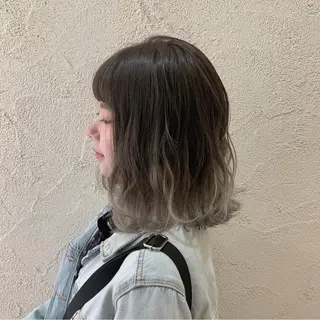 ミディアム カラー 梅田/茶屋町/ハイト ーン/kizunaのヘアスタイル