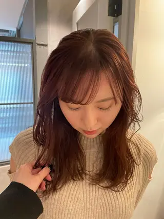 ロング カラー 後藤璃子 (ごとうりこ)のヘアスタイル