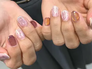 ネイル fumina 💚💛のネイルデザイン