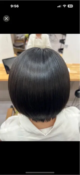 ショート るな🎀 銀座暖色カラー🌈♡のヘアスタイル