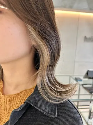 カラー 🎀ヘアセット透明感 /REINA🎀のヘアスタイル