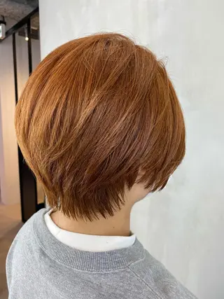 ショート カラー MUK ムクのヘアスタイル