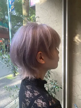 ショート カラー 店長担当🌟 矢吹ガブリエル🌟のヘアスタイル