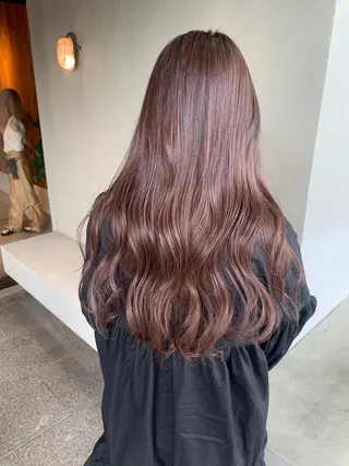 ロング カラー ブリーチ/アレンジ 天満/chihiroのヘアスタイル