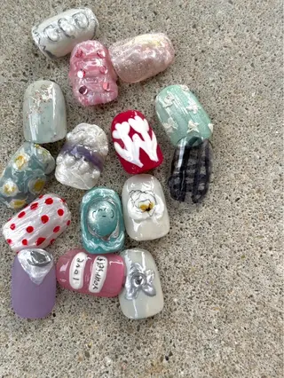 ネイル hinako /個性派ニュアンスのネイルデザイン