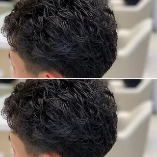 ショート パーマ メンズ ケンジアネッタ Men'sのヘアスタイル