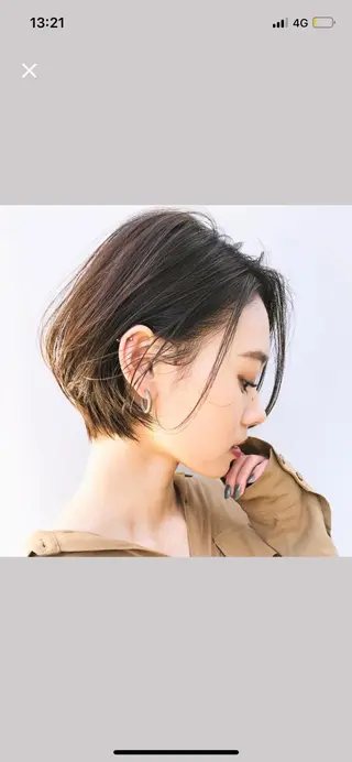 ショート カラー 渋谷/ハッシュ レイヤーカット/会田のヘアスタイル