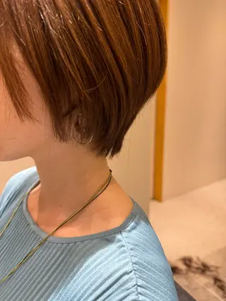 ショート 黒島優香🦋 /縮毛矯正/髪質改善のヘアスタイル