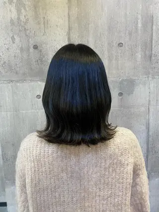 ミディアム カラー 【縮毛矯正特化】 kyokaのヘアスタイル