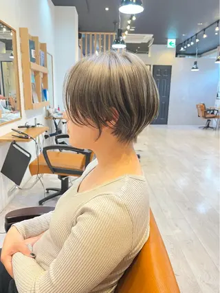ショート ショート特化 阿部聖のヘアスタイル