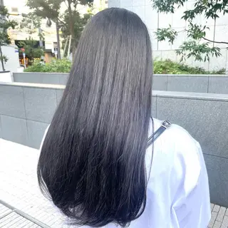 ロング カラー 🔵暗髪　特化🔵 梅田・増田のヘアスタイル