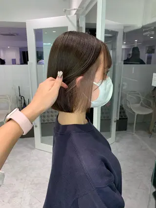 ショート カラー 🪞ハイトーン🪞 🤍waka🤍のヘアスタイル