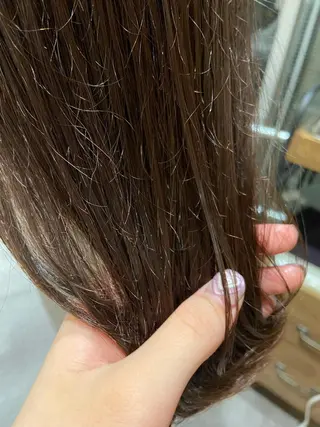 ミディアム カラー 👒oikawa kaede🍃のヘアスタイル