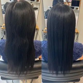 セミロング OFF YUYAのヘアスタイル