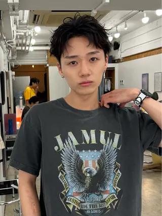 メンズ メンズ特化美容師 タナカリョウのヘアスタイル