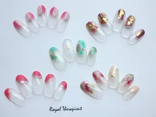 ネイル 【尾下】 ロイヤル•セラピストのネイルデザイン