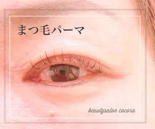 マツエク・マツパ まつ毛エクステ／まつ毛パーマ／フェイシャル／beautysalon cocora所属・ビューティーサロン ココラのマツエク・マツパデザイン