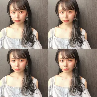 ロング カラー ヘアアレンジ 竹内啓太 ボブのヘアスタイル