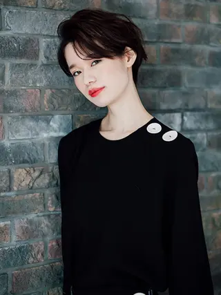 ショート パーマ 福島 浩司のヘアスタイル