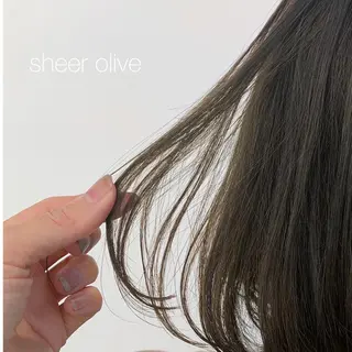 ミディアム カラー RINA🧤 デザインとボブのヘアスタイル