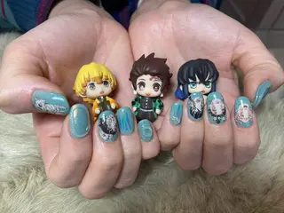 ネイル Yakko pas á pasのネイルデザイン